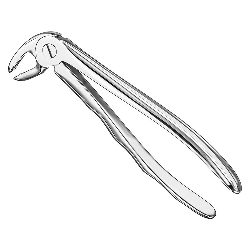 Extracting forceps, anat.