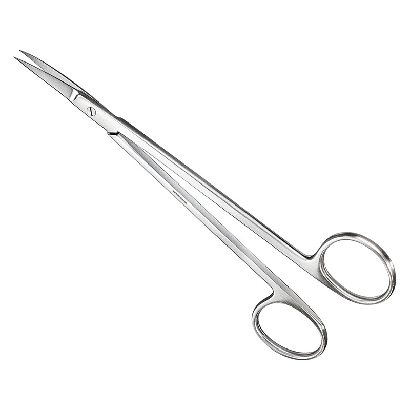 KELLY, suture-/gum scissors